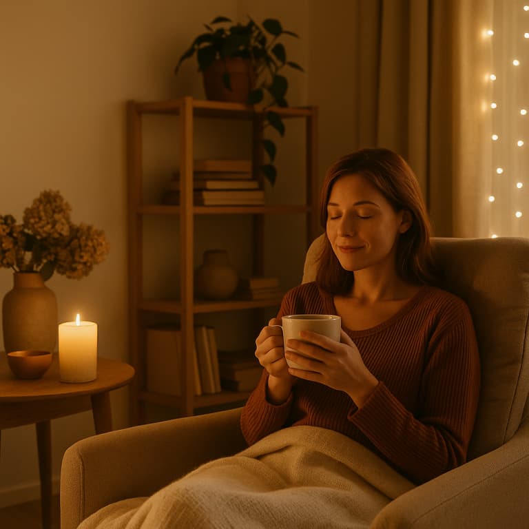 Wieczorne rytuały domowe