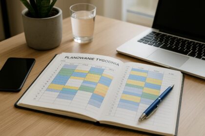 Planowanie tygodnia metodą bloków czasowych