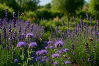 Rośliny miododajne w ogrodzie