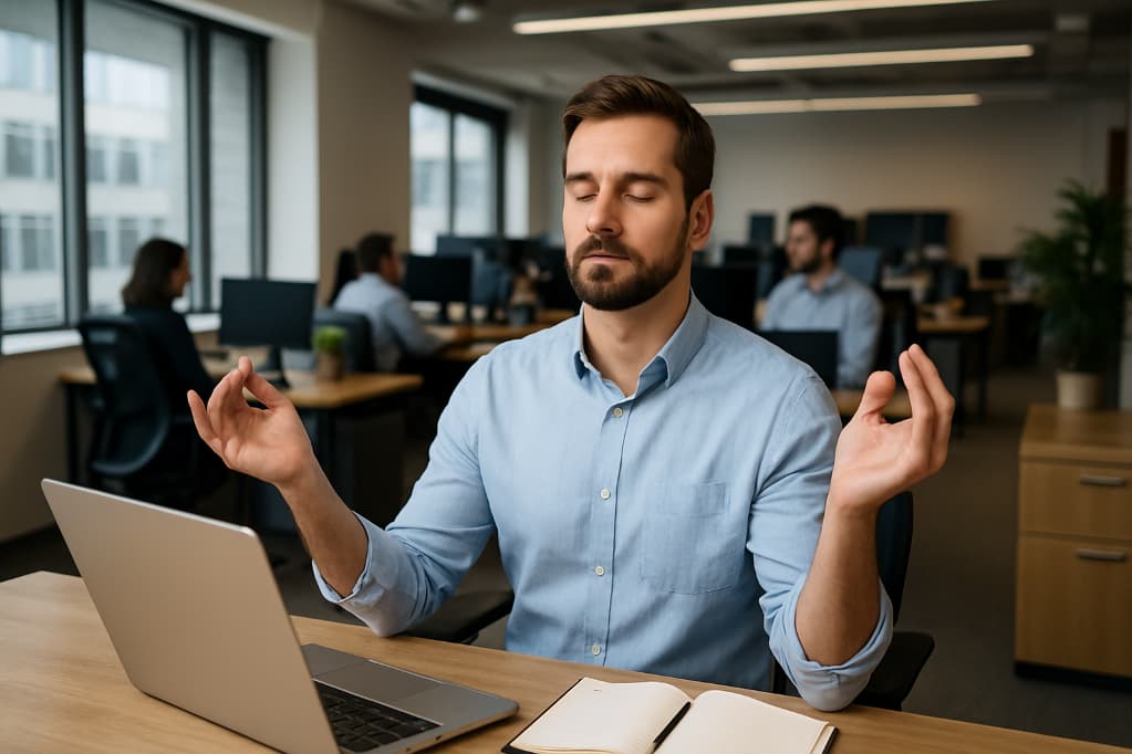 Trening uważności w pracy