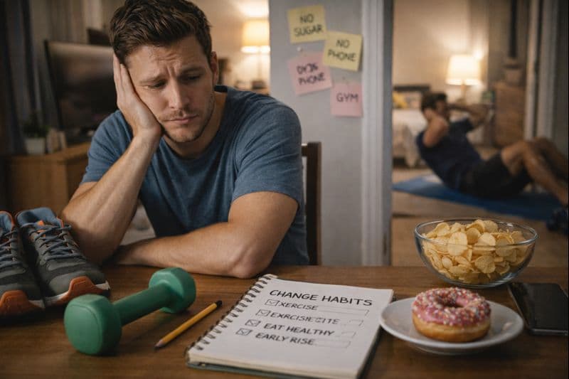 Dlaczego próby „nagłej zmiany siebie” zwykle kończą się powrotem do starych nawyków