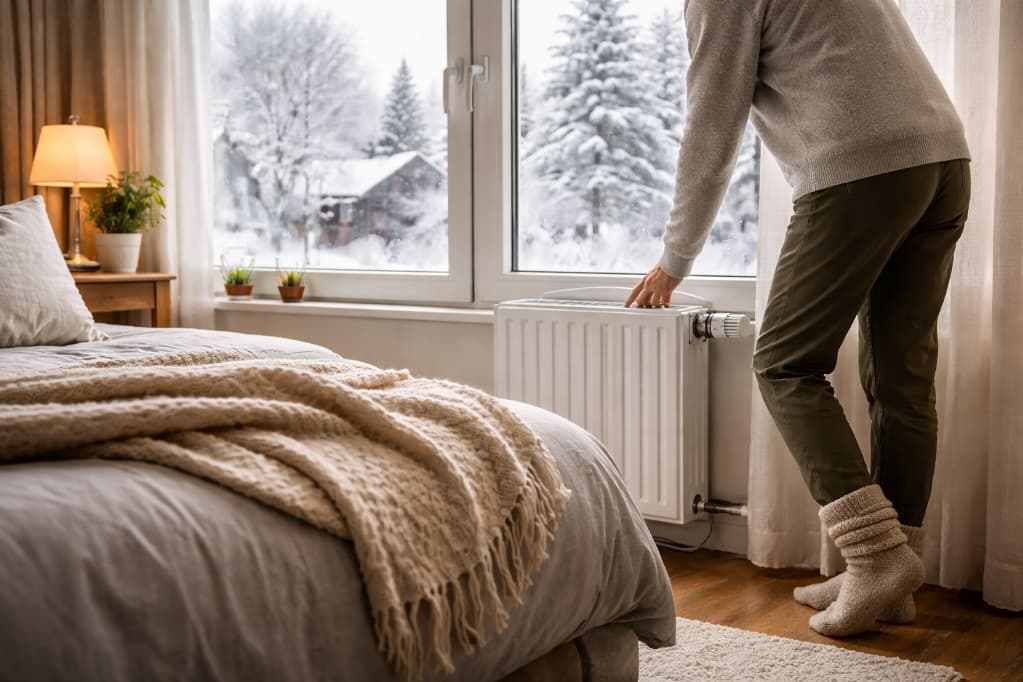 Dlaczego niektóre pomieszczenia w domu szybciej się wychładzają