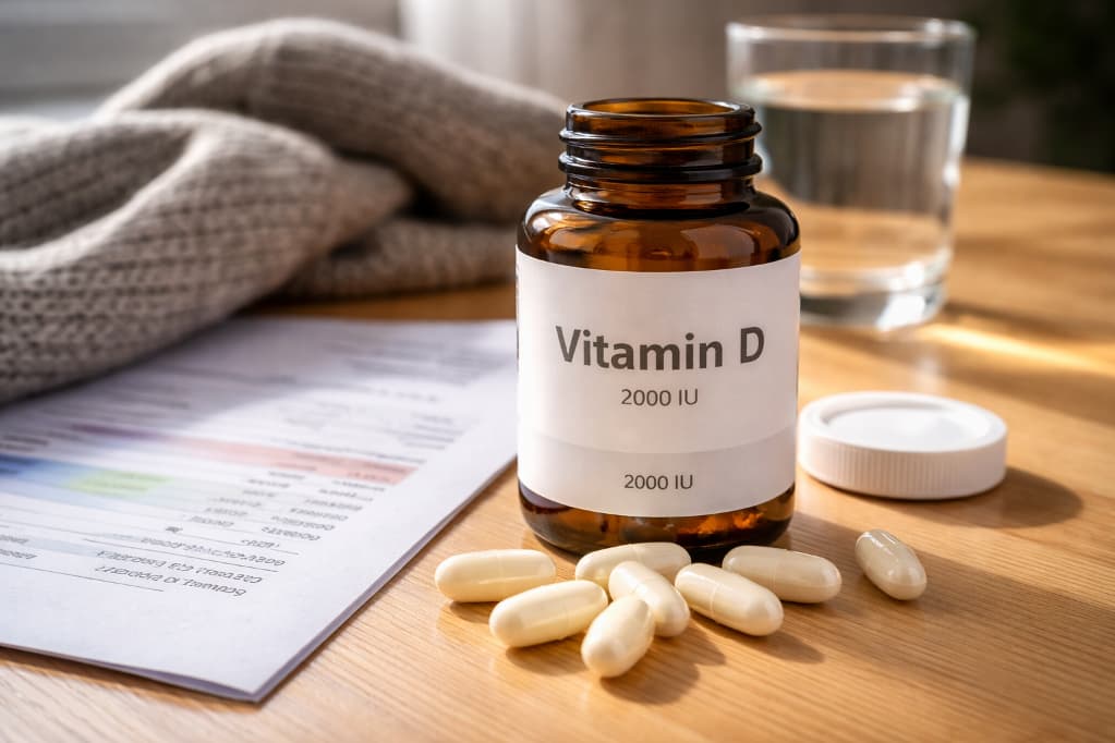 Dlaczego poziom witaminy D spada zimą mimo suplementacji